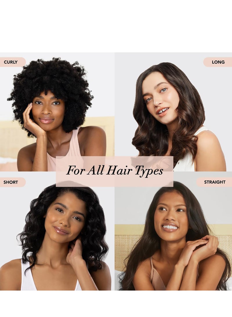 Stain Heatless Curling Set,  Hair Rollers for Heatless Curls,  Heatless Hair Curlers & Hot Rollers, Heatless Curling Rod Headband, Heatless Curler, Orange - Image 5