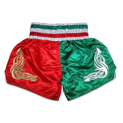 FLKKY Muay Thai Shorts Boxing Shorts for Men Women High Grade Martial Arts Training Gym Trunks Classic Boxing Shorts - Image 3