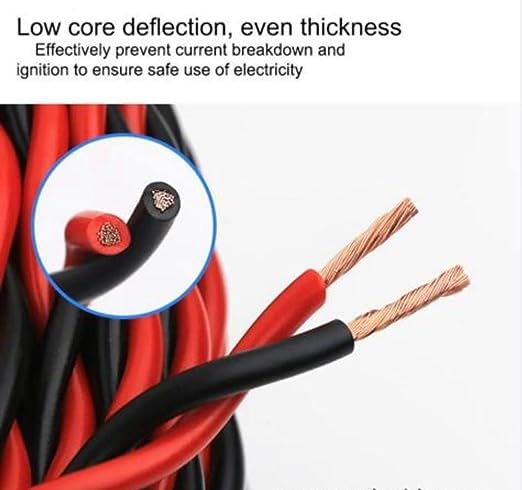 TWC Active Flexible Double Core Electrical Wire Assorted 90 Meter 1 SQMM PVC electrical insulated copper wire Cable for Domestic Industrial Connection purpose Flame Resistant - Image 5
