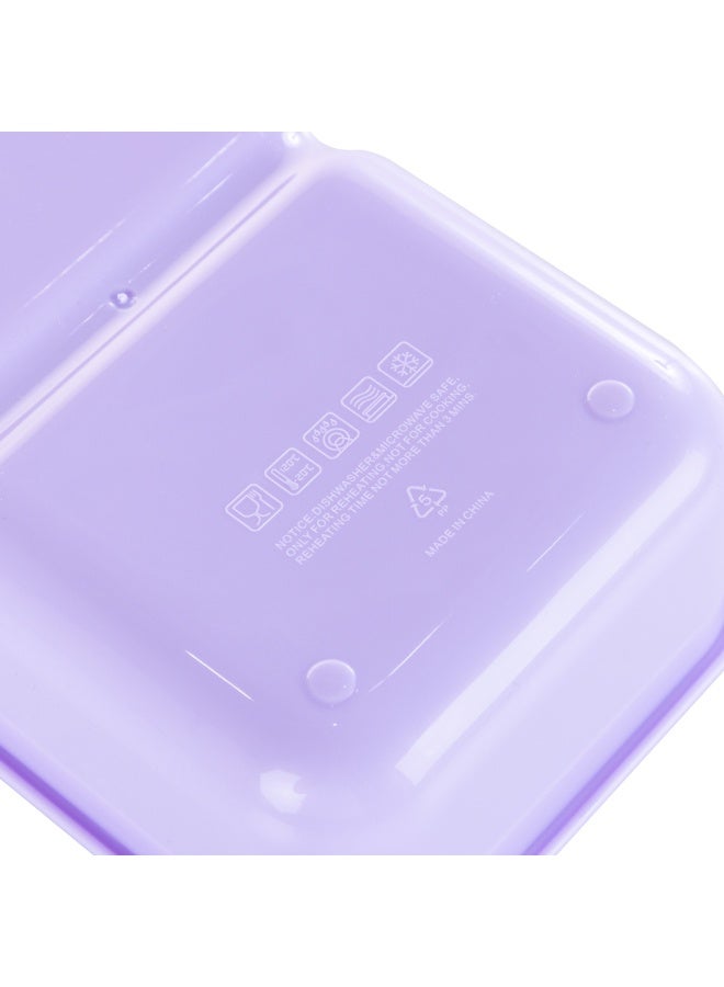 Nova Kids 2 Compartment Bento Lunch Box w/ Water Bottle - Gamer Mauve - Image 5