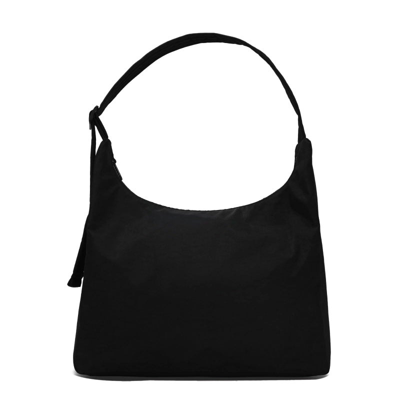 FASTFAIRY Large Nylon Shoulder Bag with Adjustable Quilted Strap â€“ Fits 13" Laptop, Interior Zip Pocket - Image 1