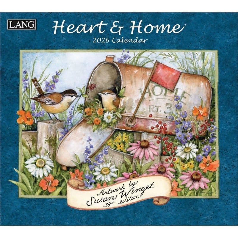 Lang Companies, Heart and Home 2026 Wall Calendar by Susan Winget, 13.4'' X 12'', 12-Month Calendar with Stapled Binding - Image 5