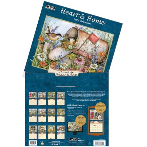 Lang Companies, Heart and Home 2026 Wall Calendar by Susan Winget, 13.4'' X 12'', 12-Month Calendar with Stapled Binding - Image 4