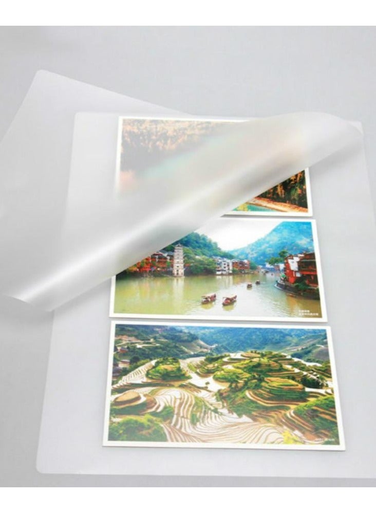 Beauenty 50-Piece  A4 Laminating Pouch Film Clear - Image 2