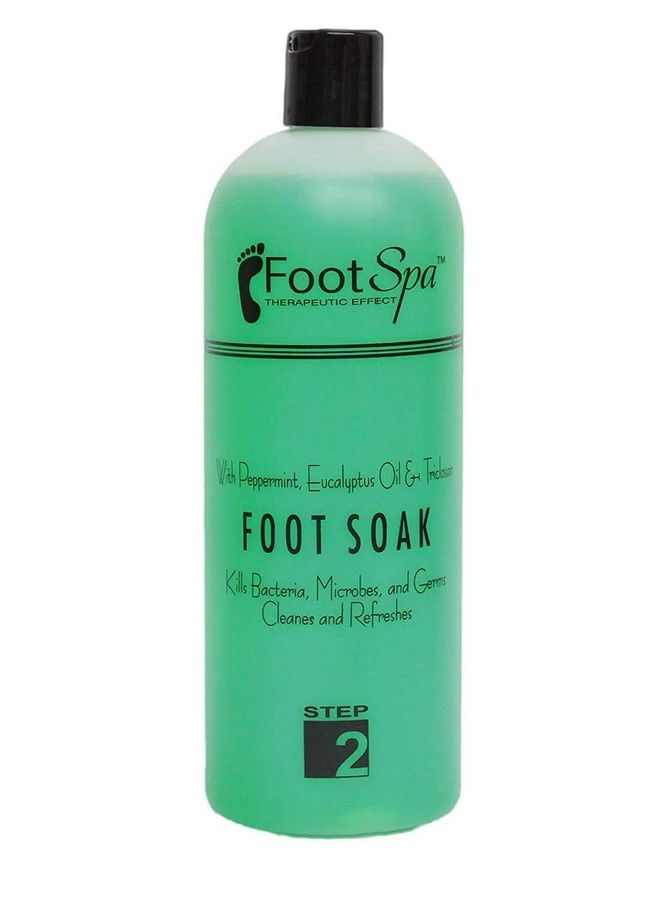 footspa Foot Spa Foot Soak Cleanses Softens And Refreshes Made With Eucalyptus & Peppermint Oil 32 Oz - Image 1