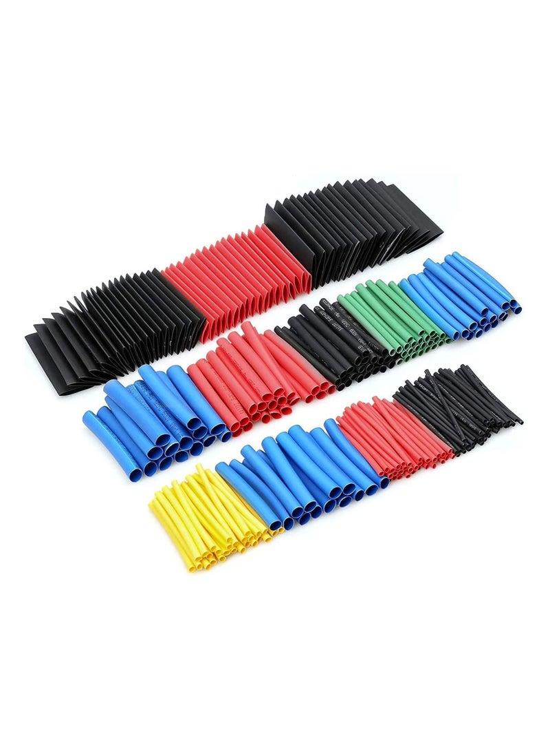 560 Pieces Heat Shrink Tubing, Electric Insulation Wrap Cable Sleeve, Insulated Sleeving Tubes, Ratio 2: 1, 5 Colors, 12 Sizes  - Image 4