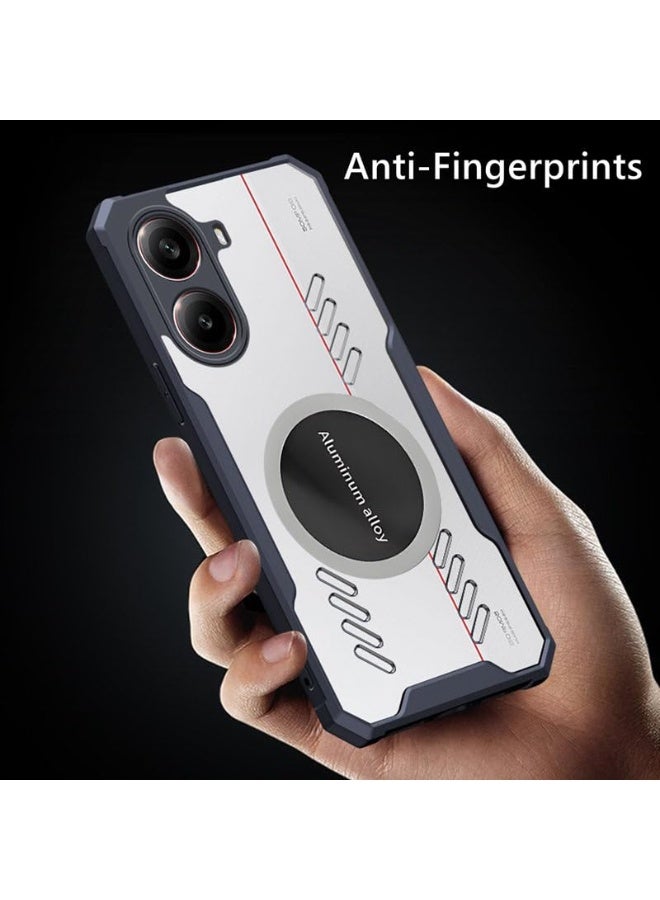 عام غطاء شاومي بوكو X7 برو 5G، حماية عدسة الكاميرا، غطاء هاتف مصقول لتبديد الحرارة، تدابير مضادة للسقوط مع حماية شاملة، يساعد على التبريد أثناء اللعب. - Image 5