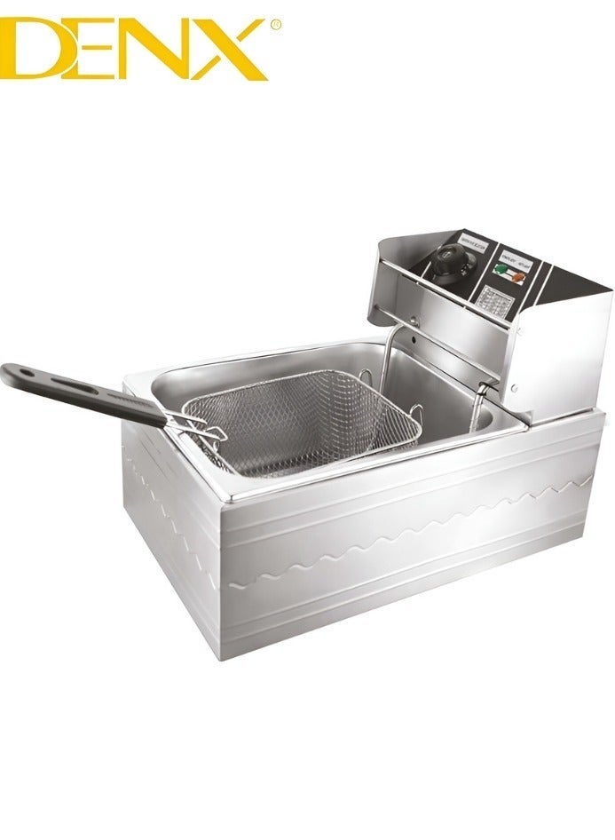 دينكس علبة زيت كهربائية سعة 6 لتر بقوة 2500 وات مع غطاء - Image 3