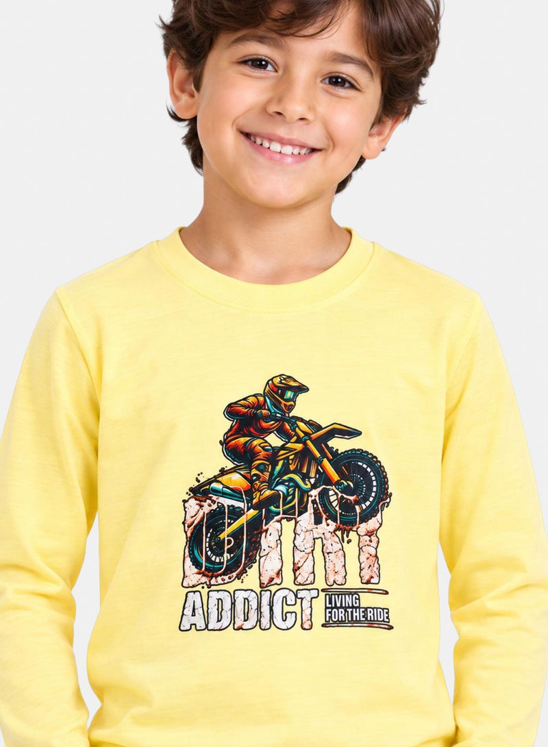 Andora Regular Fit Cotton Boys T-Shirt - Image 4