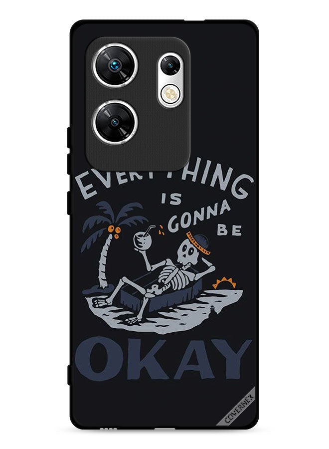Covernex Infinix Zero 30 4G Protective Case Cover Everything Is Gonna Be Ok - Image 1