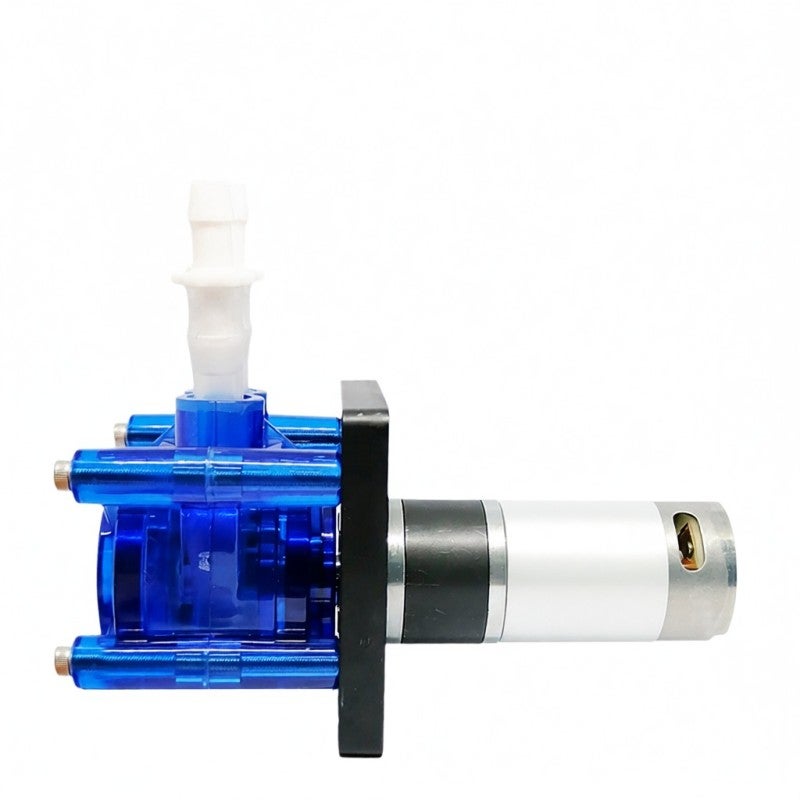Peristaltic Pump 12V High Flow Rate Up To 1200ml/min - Durable Stainless Steel Construction Dosing Pump for Industrial Liquid Transfer Applications - Image 1