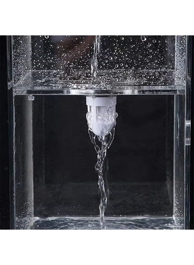 غطاء استنزاف الأرضية 4PCS ، استنزاف الأرضية المضاد للرائحة ، استنزاف الأرضية المطاطية ، مجفف مياه الصرف الصحي للاستحمام ، لا يوجد مزيل عرق مرشح ، تدفق عكسي مضاد للانسداد ، مانع استنزاف أرضية المجاري - Image 5