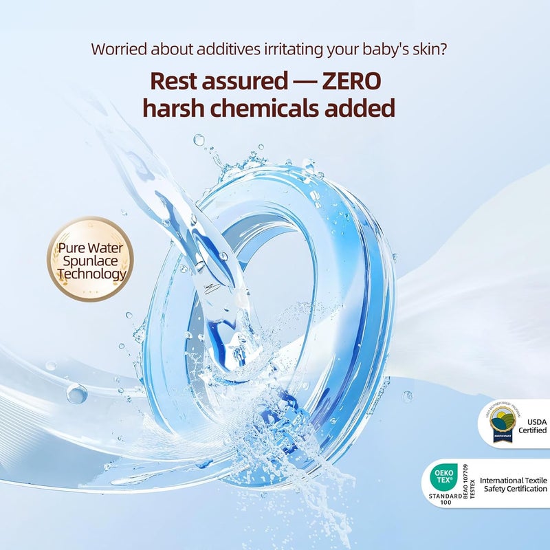 Winner مناديل وينر القطنية الجافة 100% - 600 قطعة - Image 5