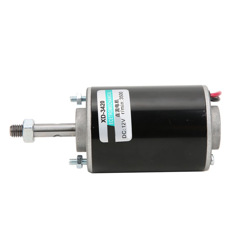 XD Permanent Magnet DC Motor: DC12V/24V 30W Copper Wire Windings - High Speed 3500/7000RPM Large Torsion CW/CCW Control Motor for DIY Generator Mechanical Equipment - Image 2