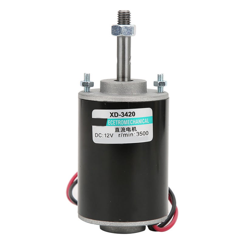 XD Permanent Magnet DC Motor: DC12V/24V 30W Copper Wire Windings - High Speed 3500/7000RPM Large Torsion CW/CCW Control Motor for DIY Generator Mechanical Equipment - Image 1
