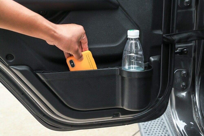 JeCar Pocket Back Storage Organizer Box Compatible with Jeep Wrangler 2018-2023 JL 4-Door, Door Net Replacement, Black - Image 5