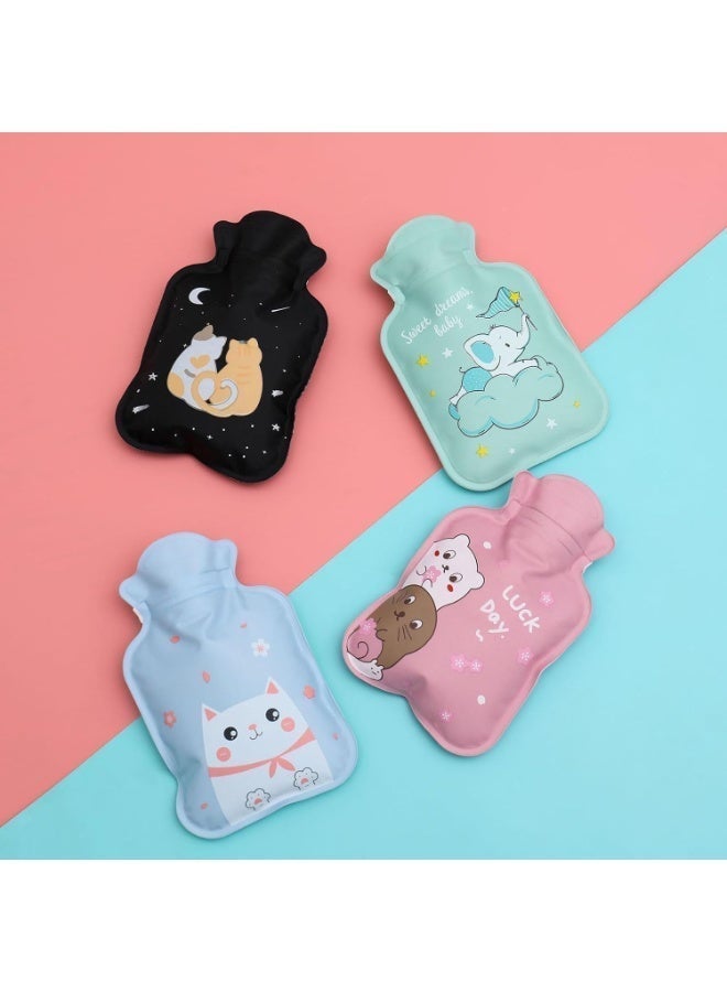 Fresh Silicone Hot Water Bottle With Unique Design 500ml (Random Shape) - Image 1