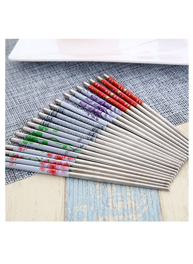 ZCM-HAPPY - 4 Boxes Of Chopsticks, Spoon And Fork Three-piece Set - Image 1