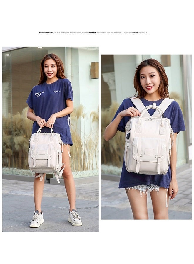 yongsheng Diaper Bag Backpack,Large Capacity Baby Diaper Bag,Multi Function Waterproof Diaper Changing Bag with Charge Port,Portable Mom Bag,Baby Essentials Travel Tote for Newborn Mother/Father  - Image 5