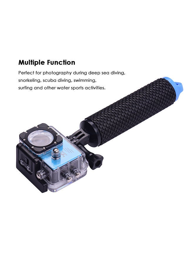 NIBEMINENT Buoyancy Rod Pole Stick For Gopro Hero 5/4/3 Xiaomi Yi Action Camera Black/Blue  - Image 3