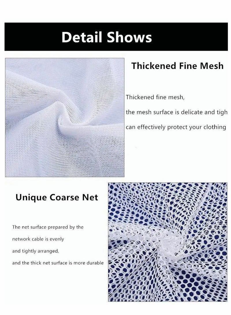 Mesh Laundry Bag with Drawstring,19.6×27.5 inch Large Bags - Image 2