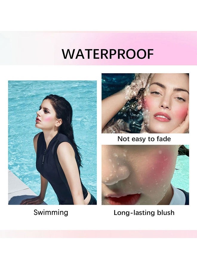 Magic Blush- Color Changing Blush Cream, Temperature Change Pink Blush for Cheeks & Lip, Creamy and Lightweight Natural Face Blusher Makeup
