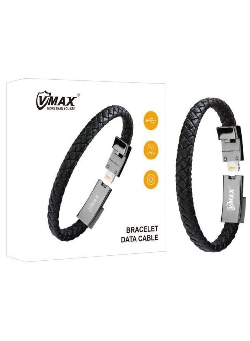 VMAX Extreme Shock Eliminator iPhone 14 Pro with Transparent clamp and back cover, Magnetic Phone back grip, Lens Protection for the camera, Leather Bracelet for mobile charging - Image 4