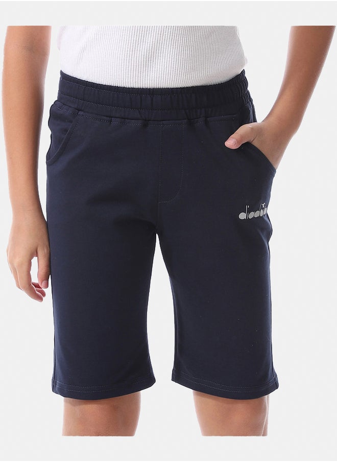 DIADORA Printed Cotton Short For Boys  - Image 1