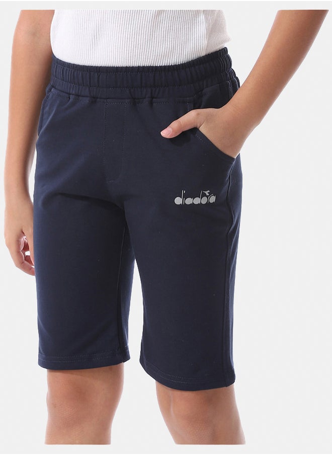 DIADORA Printed Cotton Short For Boys  - Image 2