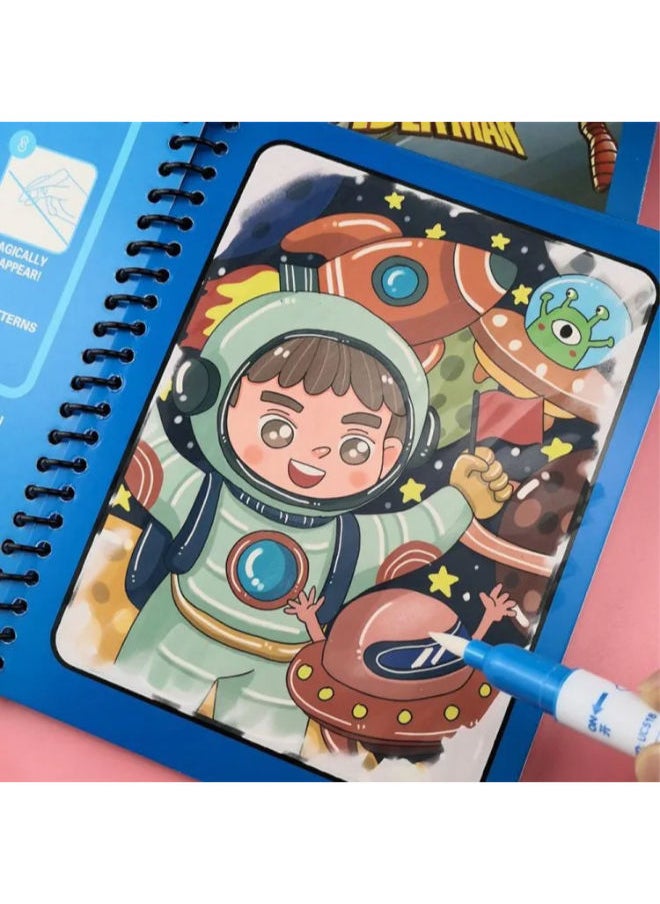 Magic Water Drawing Book, Early Education Toys for Kids  - Image 1
