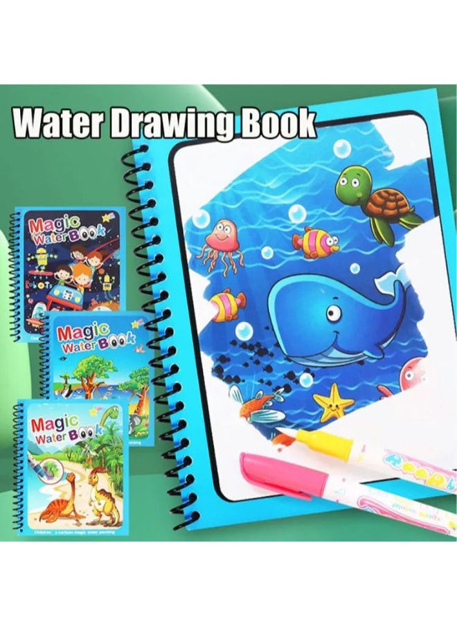Magic Water Drawing Book, Early Education Toys for Kids  - Image 2
