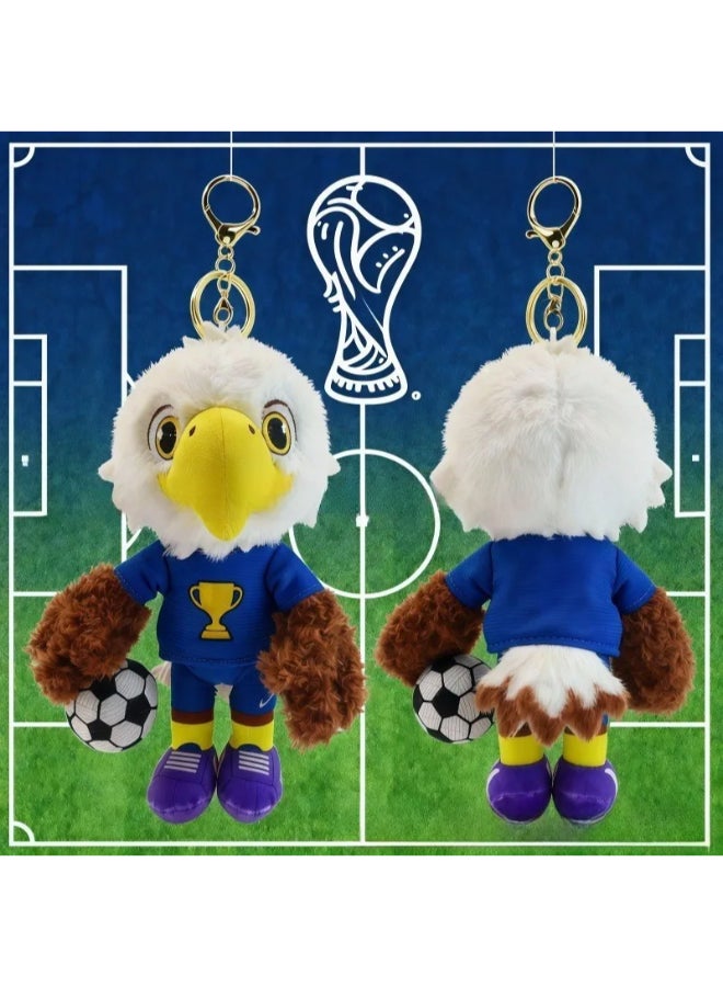Fifa 2026 Soft Key Chain Mascots - Usa , Canada , Mexico Assorted Random - Image 1
