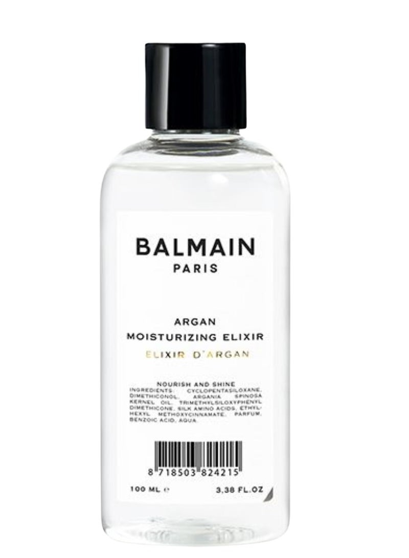 Balmain Moisturizing Argan Elixir Hair Oil Smoothness 100ml - Image 1