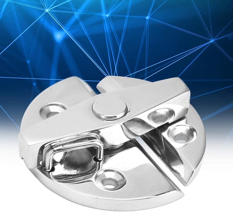 Stainless Steel 316 Marine Cabinet Hatchway Latch Round Hinges for Fishing Tackle Units - Image 5
