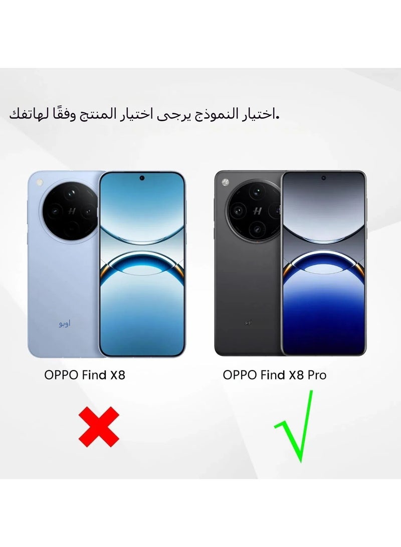 general Privacy screen protector compatible with OPPO Find X8 Pro 5G tempered glass, 【2 packs】 tempered glass screen protector, hardness 9H, scratch resistant, not easy to break - Image 2
