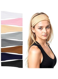 Fashion Headbands For Women Wide Headband Yoga Workout Head Bands Hair Accessories (Beige) - pzsku/Z34A36ADE4CC60185695BZ/45/_/1740324154/55d0e598-587f-4fb9-be0f-0c4d4d47c451