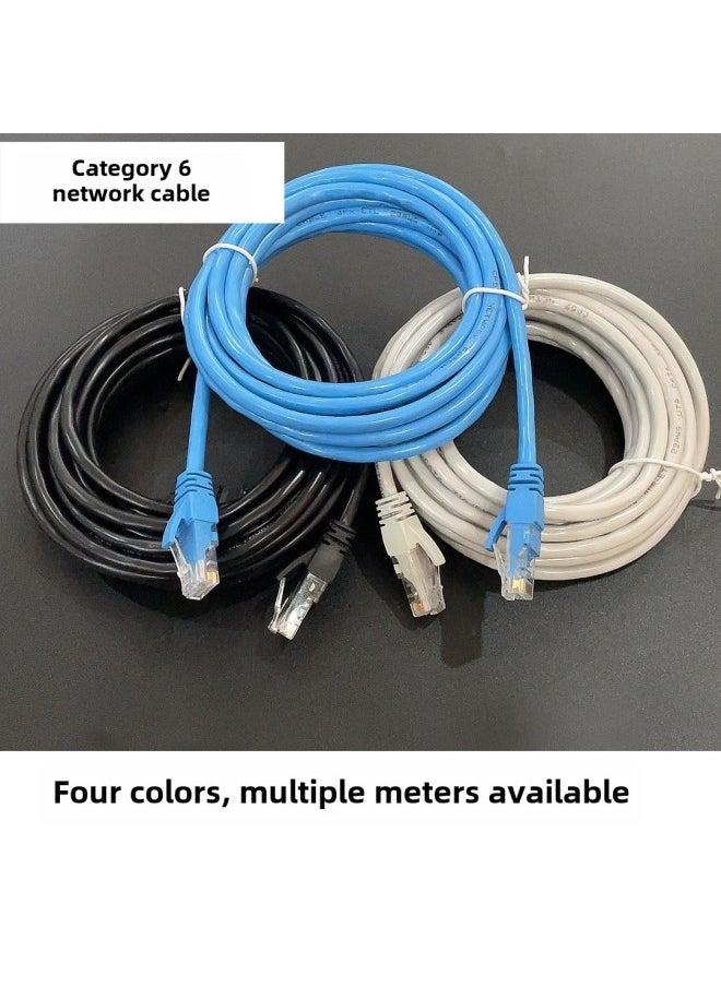 Generic Gigabit Network Cable Blue Unshielded Super Class 6 Jumper 1 M/2 M/5 M Router Computer Finished Cat6-Color:Blue [pure Copper]-Line Length:2m  - Image 5