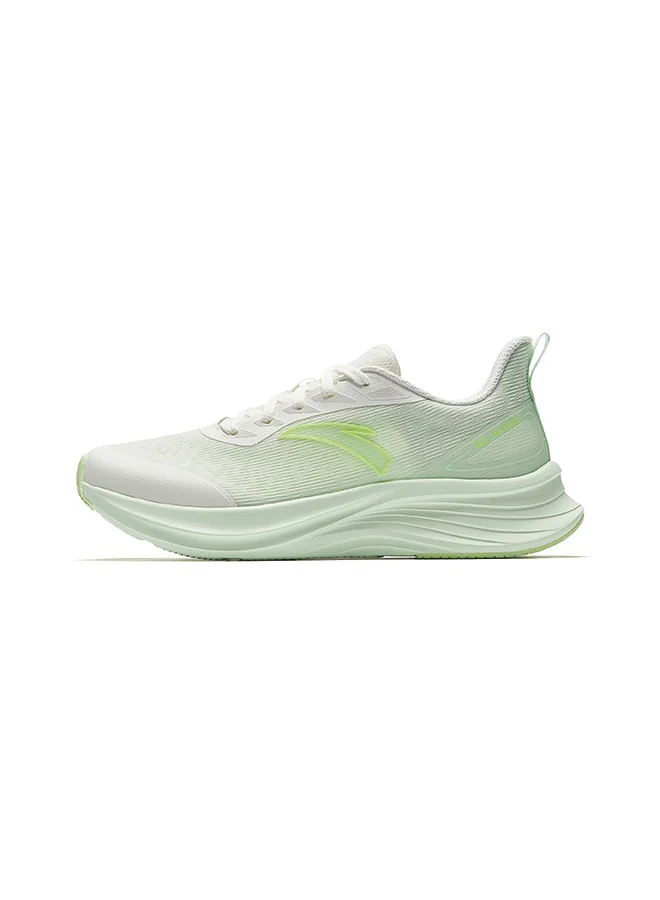 ANTA Women's Lightweight Shock-Absorbing Running Shoes 2025 New Arrival Abrasion Resistant Non-Slip Plaid Sports Running Shoes
