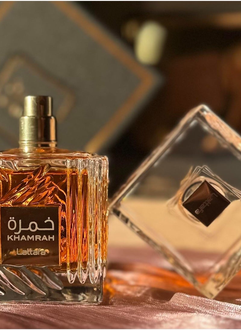 Lattafa Lattafa Khamrah EDP 100ML for Men and Women (Inspired by Angels Share)  - Image 3