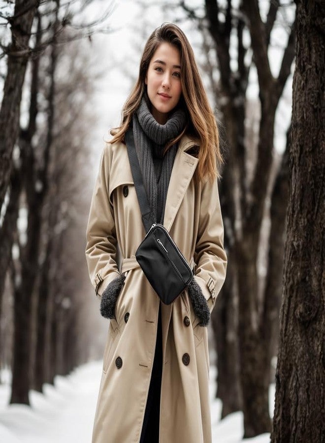 يو تي أوه حقائب كروس صغيرة من UTO للنساء، 3 في 1، حقيبة حزام عصرية، حقيبة صدر صغيرة أنيقة بتصميم عصري - Image 3