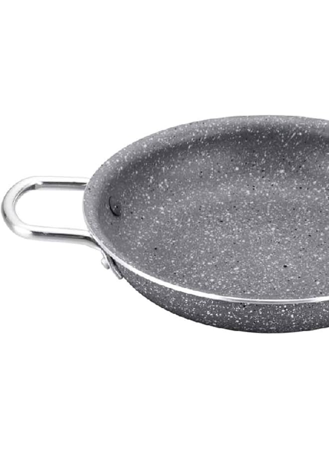 بارفيت مقلاة غير لاصقة بمقبض مريح وقبضة مريحة باللون الرمادي 14 سم Mppm 14 - Image 3