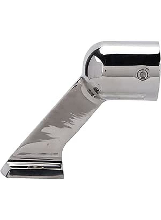 60 Degree 25mm Stainless Steel Boat Hand Rail End Stanchion Marine Deck Fitting - Image 1