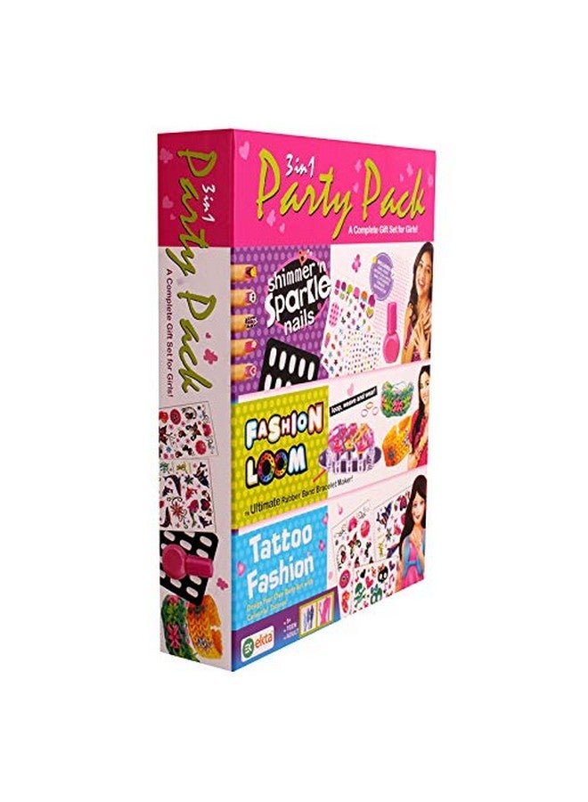 إيكتا مجموعة حفلات إيكتا ٣ في ١ | لعبة داخلية | متعددة الألوان - Image 2