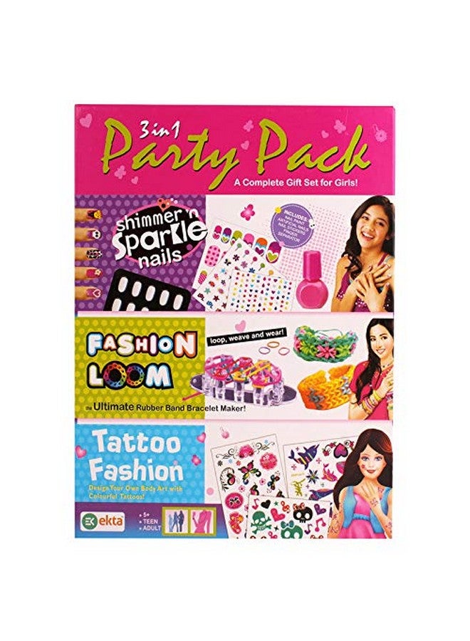 إيكتا مجموعة حفلات إيكتا ٣ في ١ | لعبة داخلية | متعددة الألوان - Image 1