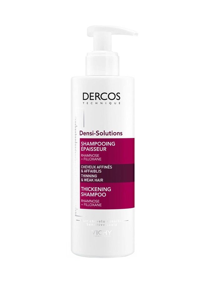 Dercos - Densi-Solutions Filloxane Rhamnose Thickening Shampoo – 250ml, For Thinning & Weak Hair, Sensitive Scalp - Image 1