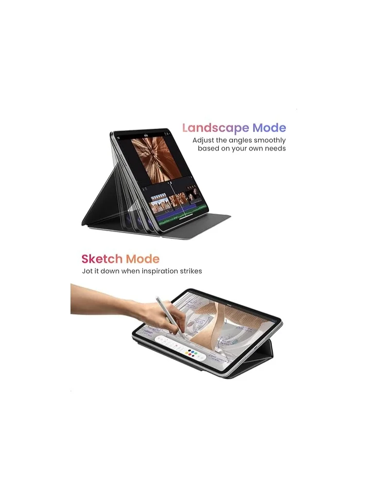 Tomtoc Tomtoc B0212D1	Inspire-B02 iPad Folio Tri-Cover