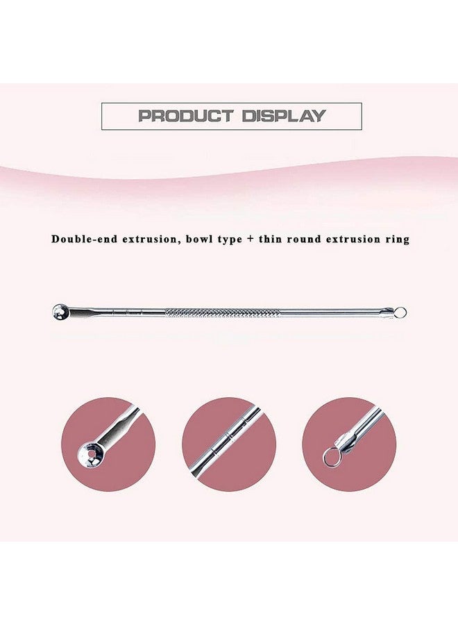 INSIME Nose Blackhead remover tool Comedone extractor Acne removal tool | Pimple remover tool for popping White head remover tool | Nose Whitehead Black head remover on face - Image 5