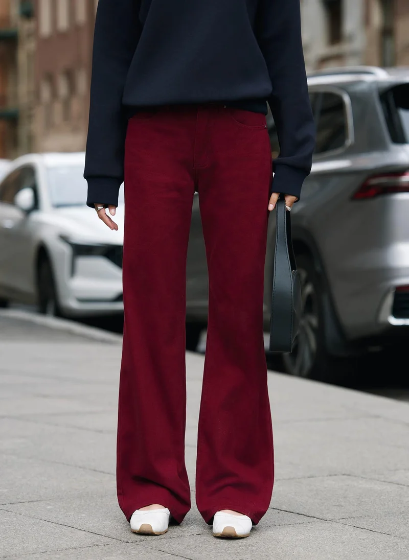 Lichi Straight cut jeans in bright denim