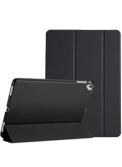 Procases Ipad Pro 12.9 2017 2015 Case Old Model 1St And 2Nd Gen Ultra Slim Lightweight Stand Smart Case Shell With Translucent Frosted Back Cover For Ipad Pro 12.9 Inch Black  - Image 1