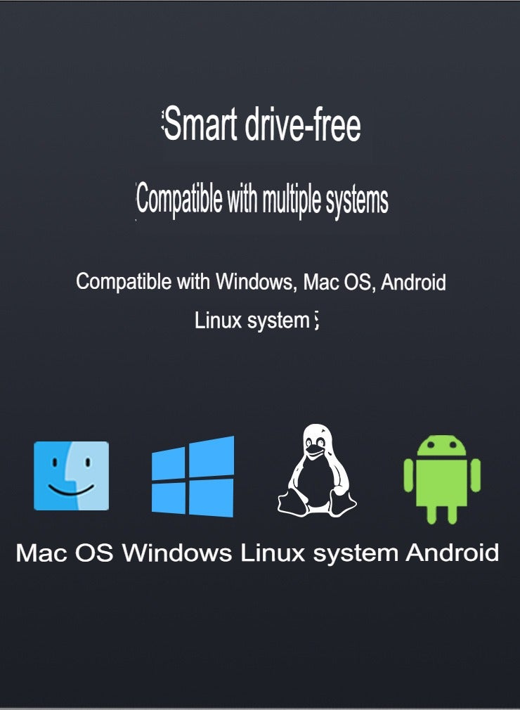 AROAQ Type C To Hd Multimedia Interface Adapter, Portable Multiport Usb C Hub, Durable Fast Transfer 5-in-1 Type C Adapter, Hd Display Hdmi Cable Docking Station, (Five-in-one HDMI4k+USB3.0+USB2.0*2+PD100W) - Image 3